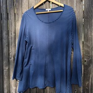 Heartstring Striped Swing Tunic